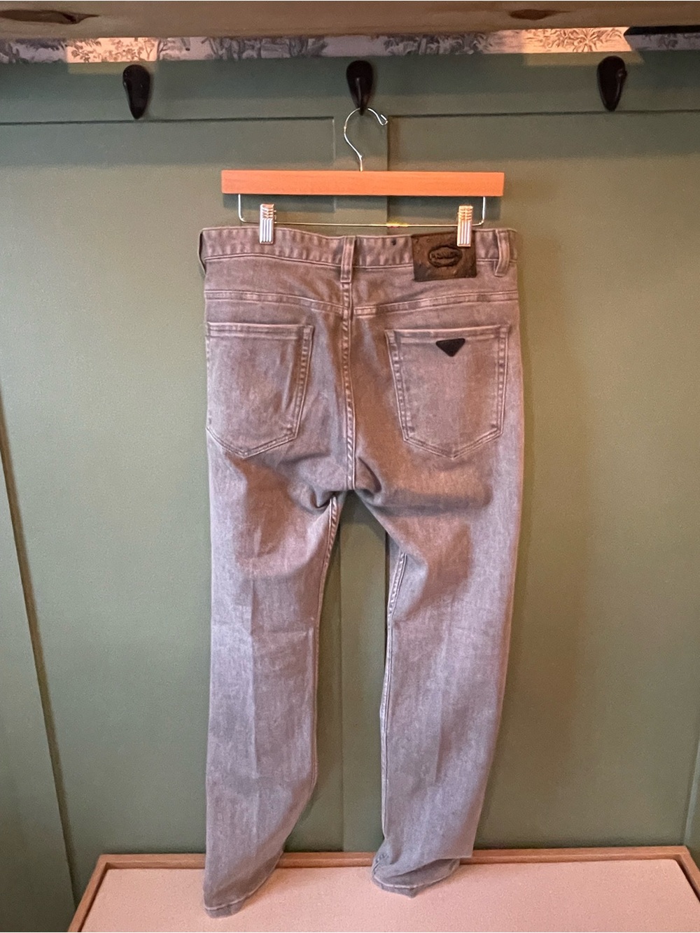 Prada Gray Straight Leg Jeans - Picture 4 of 7